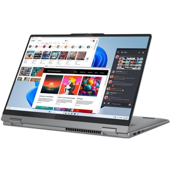 Lenovo 2-in-1 IdeaPad 5-14IRU9 14'' WUXGA IPS (Core i7-150U/16GB/512GB SSD/Iris Xe Graphics/Win11Home) Laptop + Digital Pen image 3