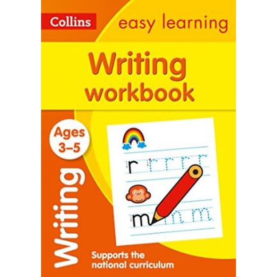 Writing Workbook Ages 3-5 : Prepare for Preschool with Easy Home Learning image 0
