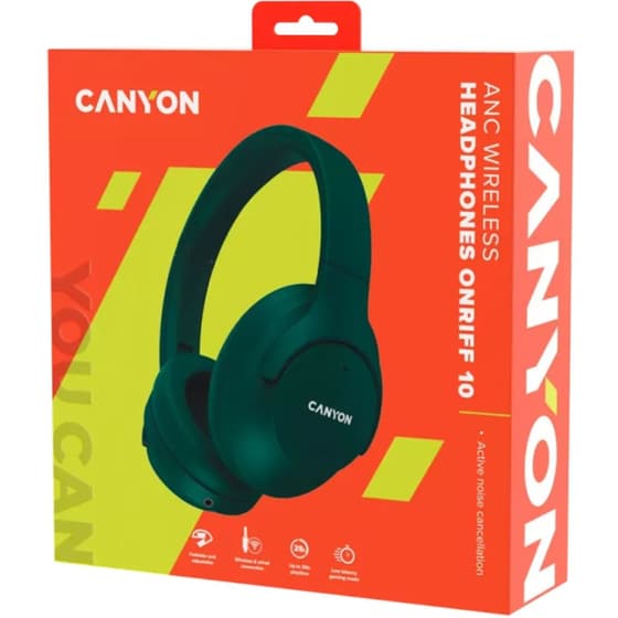 Ακουστικά Κεφαλής Canyon OnRiff 10 ANC - Πράσινο image 5