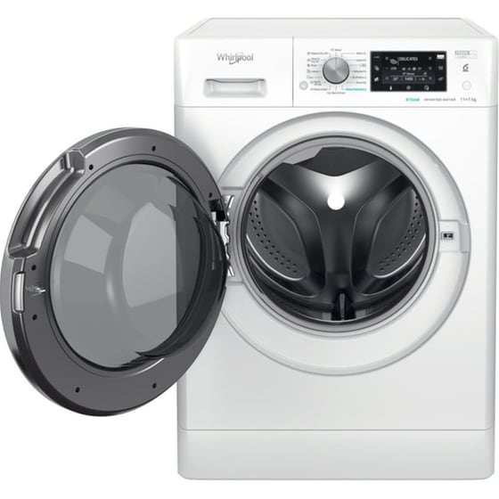 WHIRLPOOL FFWDD 1176258 BCV EE 11kg/7kg 1.600 Στροφές Λευκό Πλυντήριο Στεγνωτήριο image 3