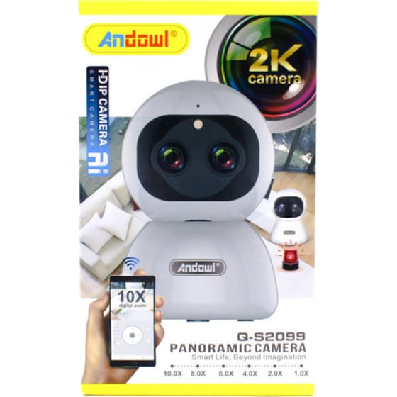 Ασύρματη IP Camera Andowl Q-S2099 2K Επιτραπέζια με Λειτουργία Pan & Tilt image 5