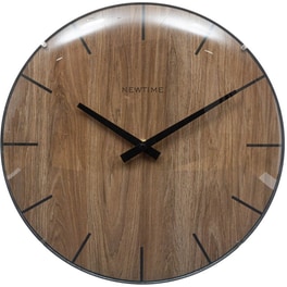 Αναλογικό Ρολόι Spitishop Τοίχου A-s Maeli 197650 Φ30 cm - Καφέ