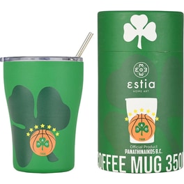 Κούπα Θερμός Καφέ Estia Home Art Save the Aegean Panathinaikos BC Edition 350ml