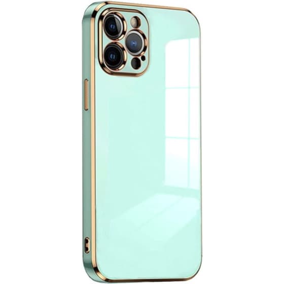 Θήκη Apple iPhone 14 Pro - Bodycell Gold Plated - Mint Green image 0