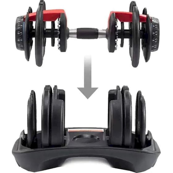 Αλτήρας VSL Sports VSL140067 Ρυθμιζόμενος με Δίσκους 2 - 24kg & Βάση image 4