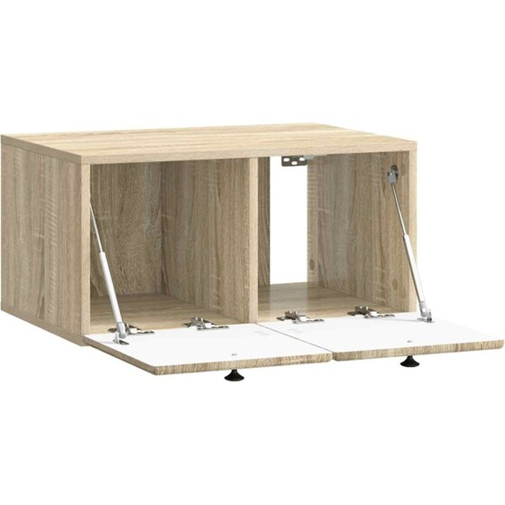 Επιτοίχιο Έπιπλο Τηλεόρασης VidaXL 59.5x41x30 cm - Γκρι Sonoma image 4
