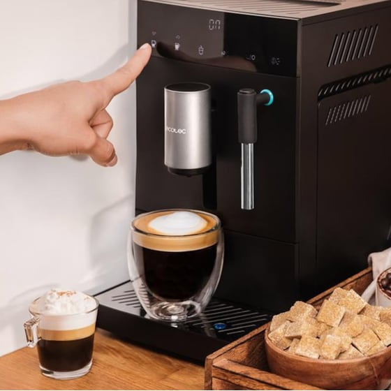 CECOTEC Cremmaet Compact Steam CEC-01637 1470 W 19 bar Μαύρο Μηχανή Espresso image 3