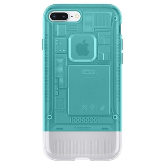 Spigen Θήκη Classic C1 - 10th Anniversary Limited Edition - Iphone 8 Plus / 7 Plus - Bondi Blue image 2