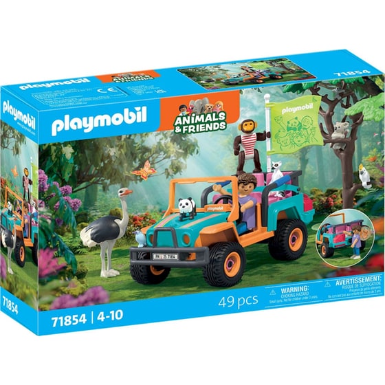 PLAYMOBIL®&nbsp; Animals & Friends: Όχημα 4x4 (71854) image 0