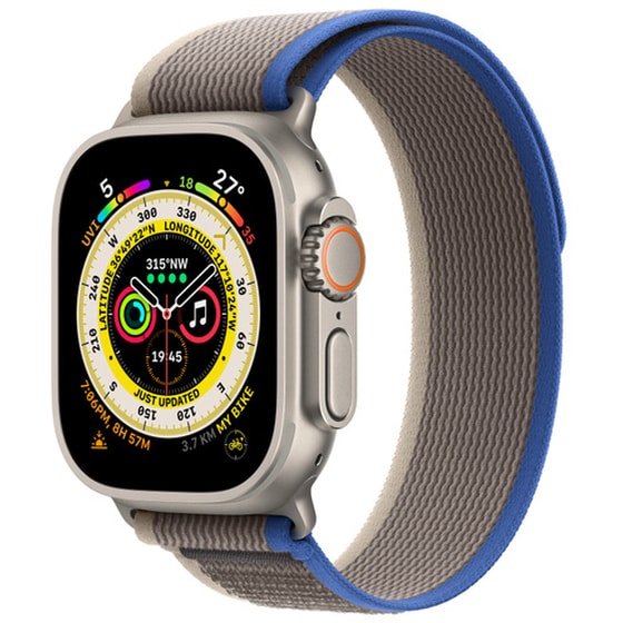 Λουράκι Apple Trail Loop S/M για Apple Watch 49mm - Blue/Grey image 0