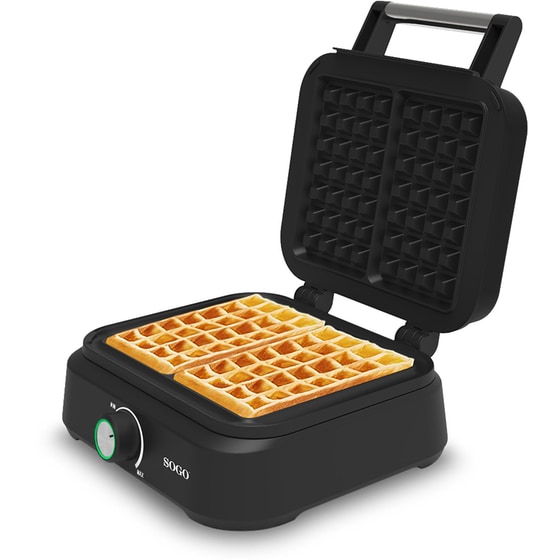 Βαφλιέρα SOGO WAF-SS-7235 2 Θέσεων 1500 W Μαύρο image 4