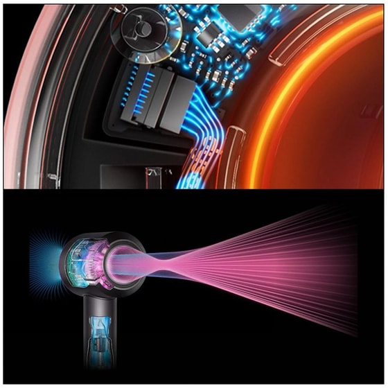 Σεσουάρ Μαλλιών DYSON HD16 143644-01 Supersonic™ Nural 1600 W Amber Silk image 8