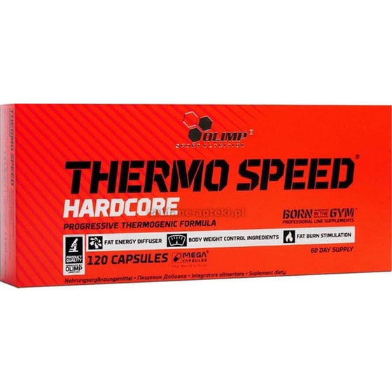 Λιποδιαλύτης OlimpThermo Speed Hardcore - 120 κάψουλες image 0