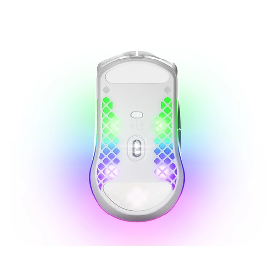 Steelseries Aerox 3 Wireless 2022 Edition Snow RGB Gaming Ασύρματο Ποντίκι - Λευκό image 4