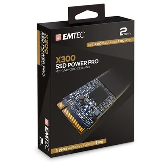 Εσωτερικός SSD Emtec X300 NVMe M.2 2TB PCI Express 3.0 3D NAND image 1