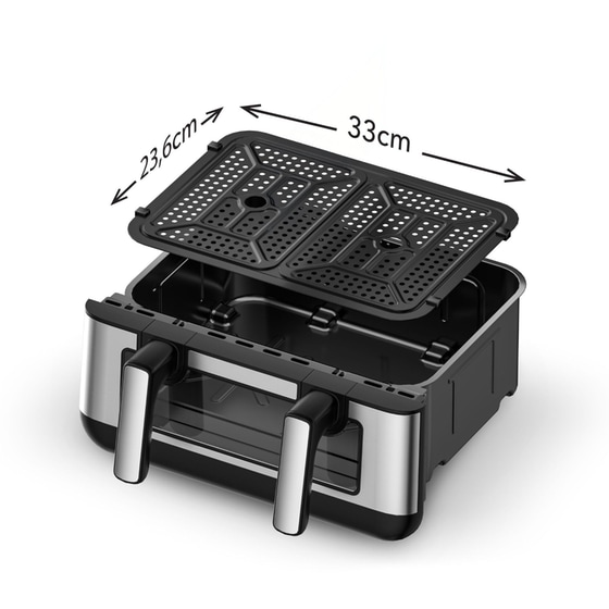 ROHNSON R-2894 με Αποσπώμενο Κάδο 10.4 L Inox Φριτέζα Αέρος image 1
