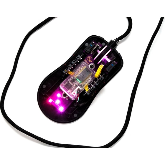 Ducky Feather RGB Gaming Ενσύρματο Ποντίκι Μαύρο image 4