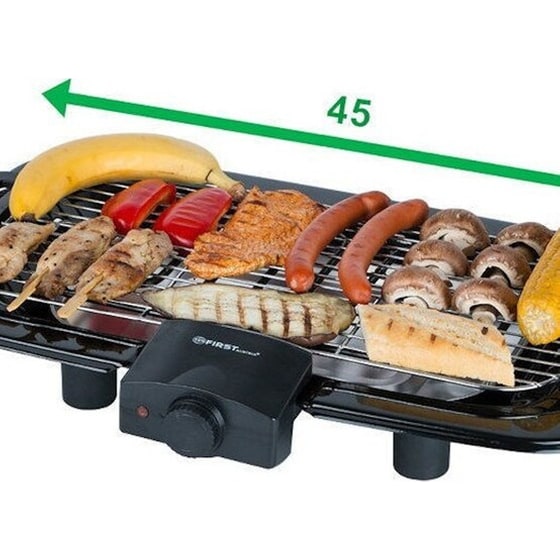 Επιδαπέδια Ηλεκτρική Ψησταριά FIRST AUSTRIA FA-5350 2000 W Μαύρο image 2