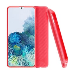 Θήκη Samsung Galaxy S20+ - Volte-tel Carbon Rugged Camera Protective - Red
