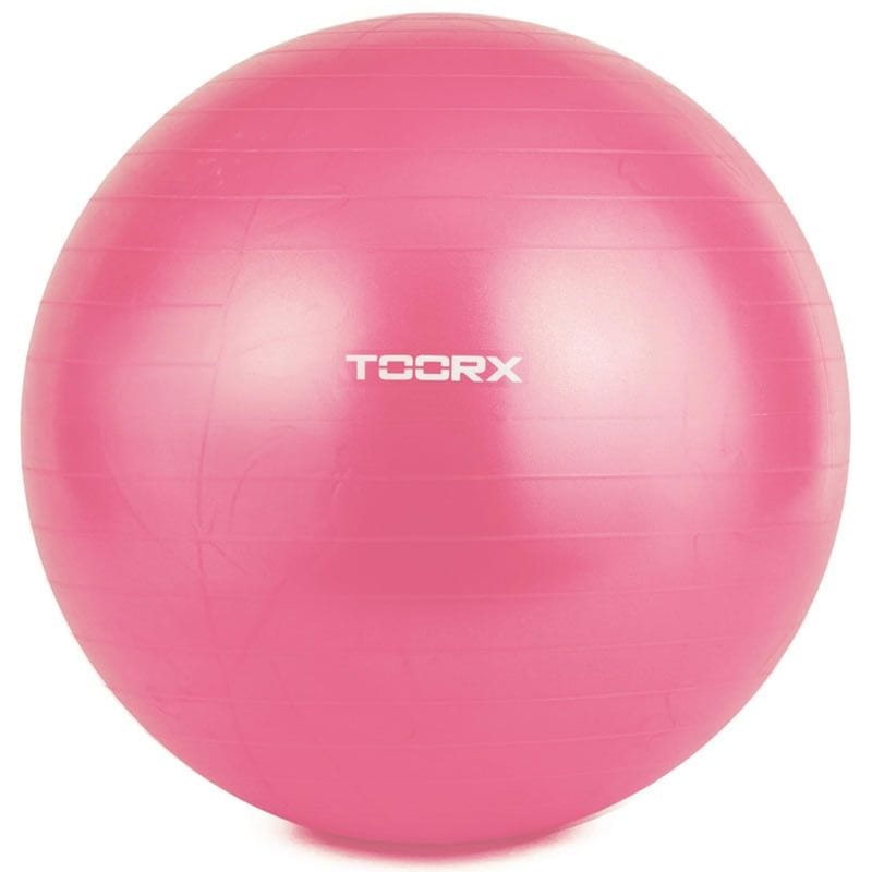 TOORX Μπάλα Γυμναστικής Toorx Ahf-069 Κατάλληλη για Ενδυνάμωση, 10-432-063 55cm - Ροζ