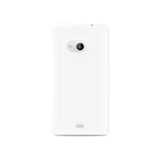 Θήκη & Μεμβράνη Nokia Lumia 535 - Puro Silicon Cover Διαφανές MSLUMIA53503TR image 1