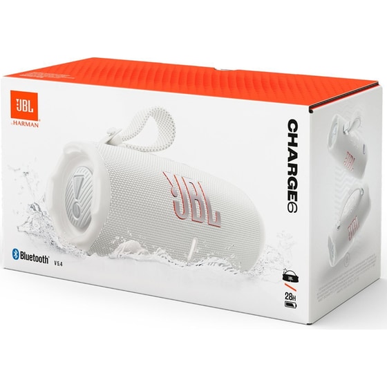 JBL Charge 6 Φορητό Ηχείο - Λευκό image 9