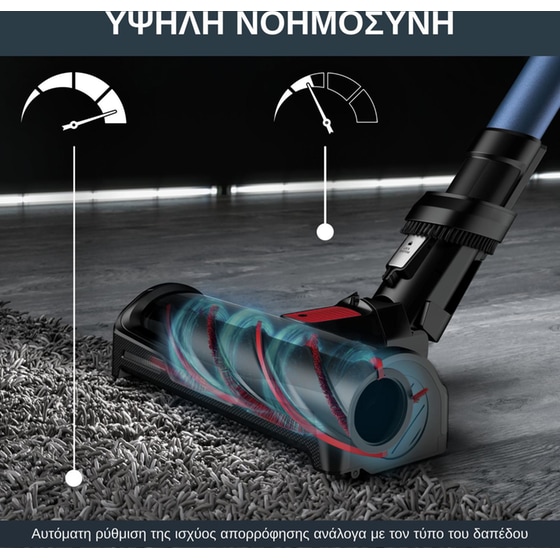 Σκούπα Stick ROWENTA RH98C0WO X-Force Flex 12.60 320 W 0.9 L Μπλε image 3