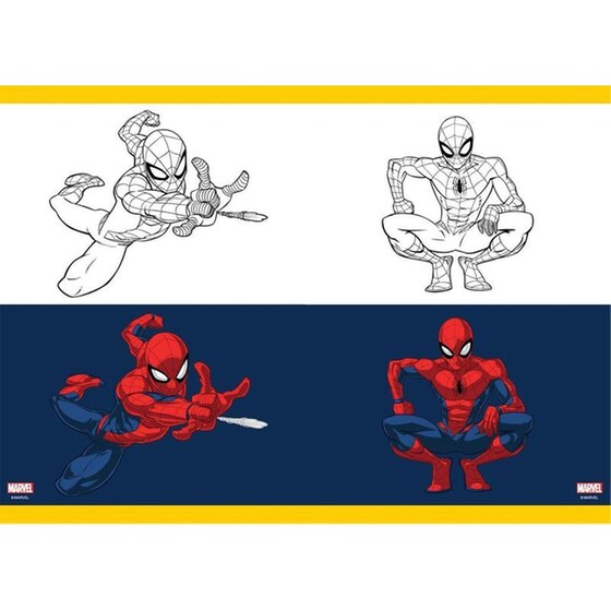 Τετράδιο Καρφίτσα Διακάκης Spiderman 17x25cm (1 Τεμάχιο) image 3