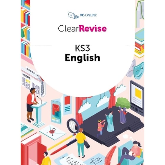 ClearRevise KS3 English Workbook image 0