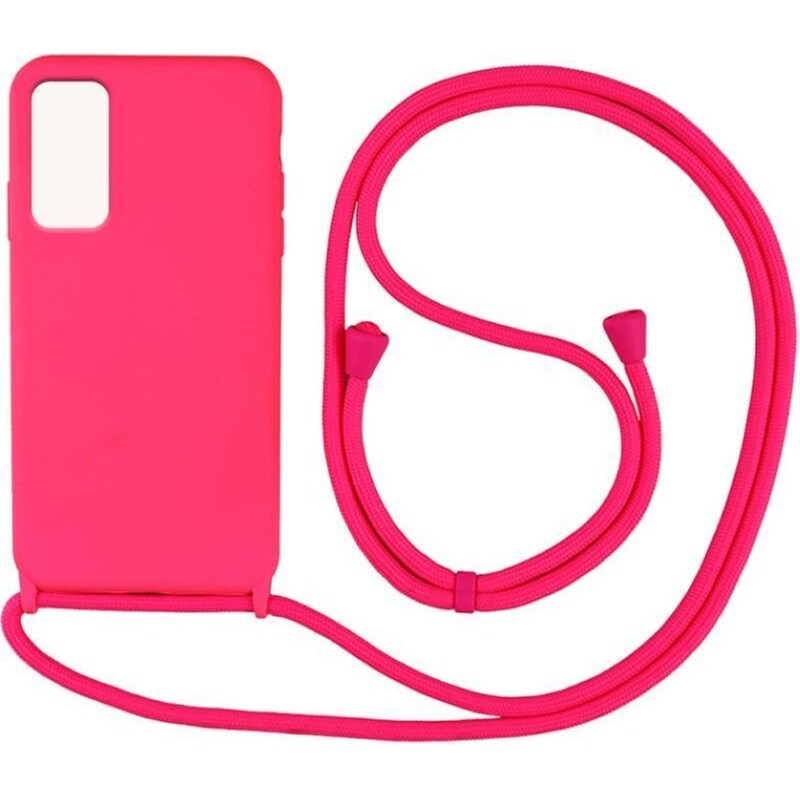 Θήκη Xiaomi Redmi Note 11S - My Colors Carryhang Με Κορδόνι - Ροζ