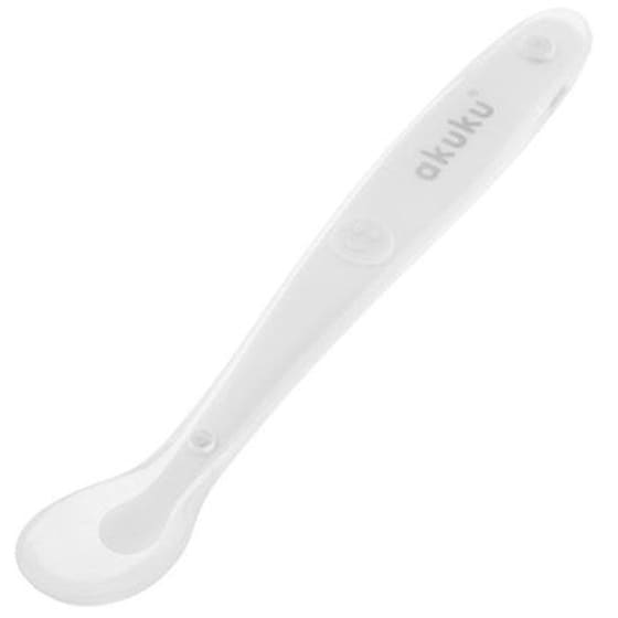 Κουτάλι Φαγητού Akuku Λευκό image 1