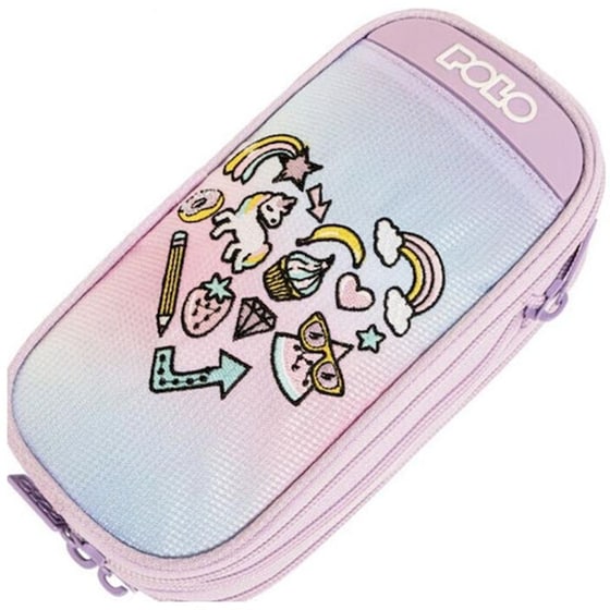 Κασετίνα Οβάλ Polo Freely Unicorn image 1