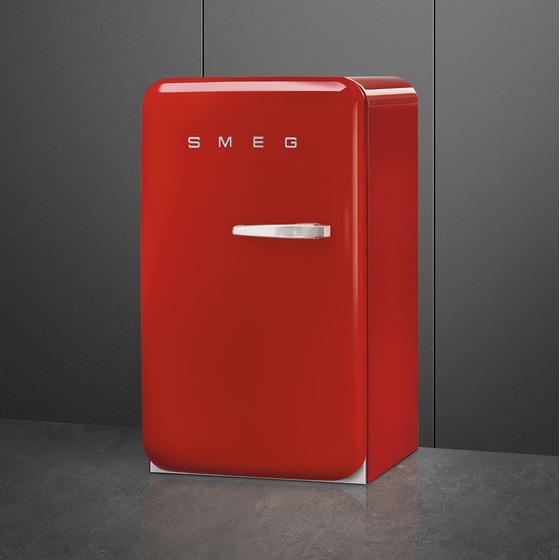 SMEG FAB10HLRD5 135 Lt Κόκκινο Μονόπορτο Ψυγείο image 3