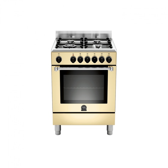 LA GERMANIA AMN6640ECRT(GPL) 56 Lt Μπεζ Μεικτή Κουζίνα Υγραερίου image 0