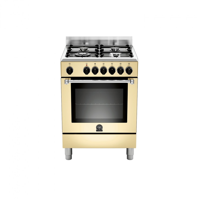 LA GERMANIA AMN6640ECRT(GPL) 56 Lt Μπεζ Μεικτή Κουζίνα Υγραερίου