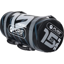 Power Bag 15kg Pure 2improve Heavy από PVC και PE - Μαύρο/Γκρι