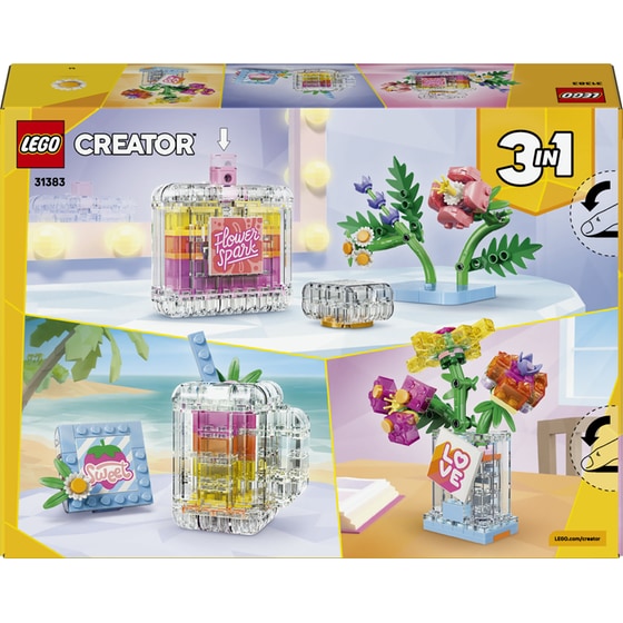 LEGO® Creator 3in1 Floral Decor Perfume Bottle (31383) image 8