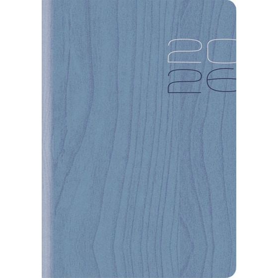 Ημερολόγιο Ημερήσιο 2026 Θεοφύλακτος 12M Woodline Γαλάζιο image 0