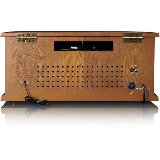 Πικάπ Lenco Classic Phono TCD‑2551WD Με Ενσωματωμένα Ηχεία – Καφέ image 4