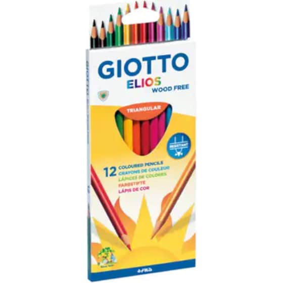 Ξυλομπογιές Giotto Elios 12 Τεμάχια image 0
