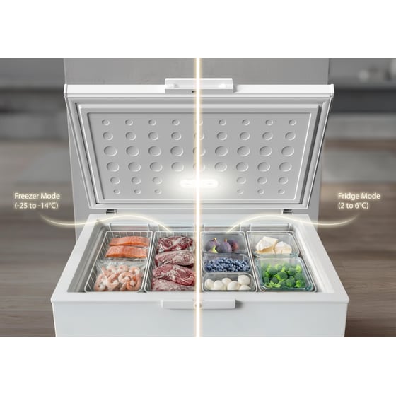 WHIRLPOOL W3RHS19EW2 198 Lt Λευκό Καταψύκτης Μπαούλο image 4