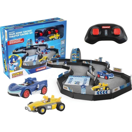 Carrera Τηλεκατευθυνόμενα με Πίστα 1:43 2.4GHz Team Sonic Racing™ Tabletop Racing Set (370430021) image 1