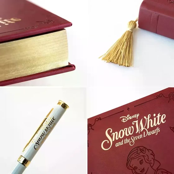Σετ Δώρου Τετράδιο Disney Χιονάτη Premium A5 200Φ με Στυλό image 3