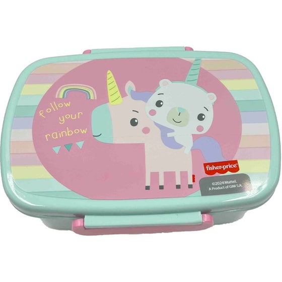 Φαγητοδοχείο Gim Micro Fisher Price Unicorn Πράσινο image 1