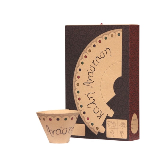 Λαμπάδα SYNCHRONIA Frida Γκρι με Μαγνητάκι 20 cm image 2