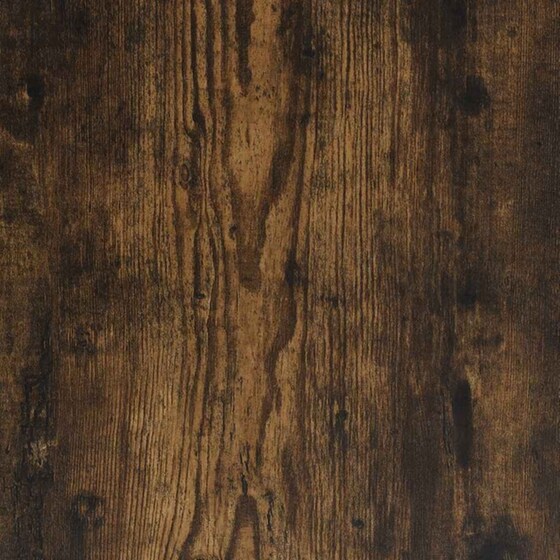 Γραφείο VidaXL από Επεξεργασμένο Ξύλο 80x40x75 cm - Καπνιστή Δρυς image 6