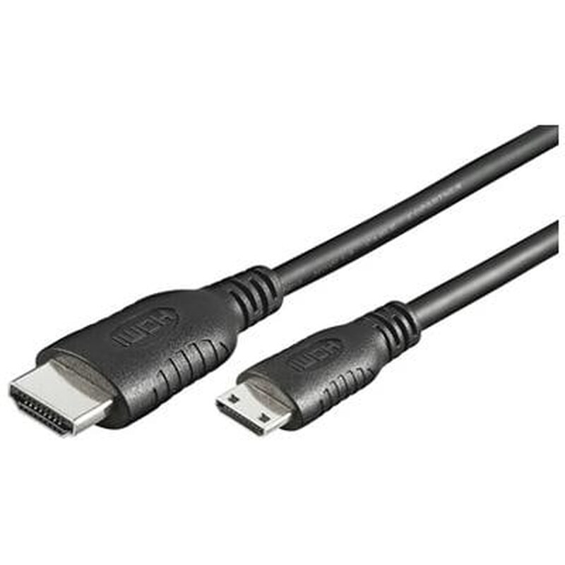 Hdmi Cable 19 Pin 2.5m (hdmi Mini 1.3) Black