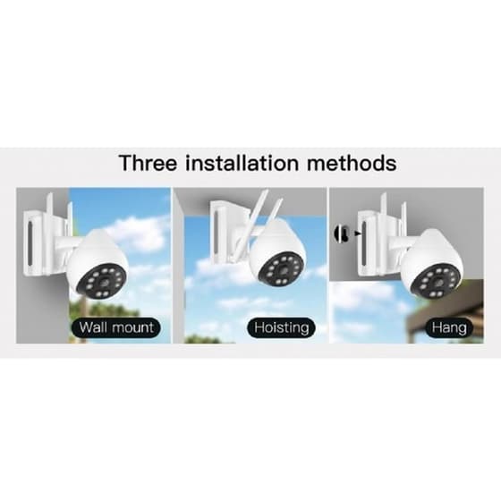 Ασύρματη IP Camera Vstarcam CS69 3MP Full HD+ Αδιάβροχη Εξωτερική με WiFi & Φακό 4mm image 1