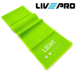 Live Pro Λάστιχο Γυμναστικής Loop Μαλακό Πράσινο 0.25m