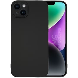 Θήκη Σιλικόνης Apple iPhone 14 - My Colors - Μαύρο